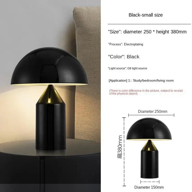 Modern Simple Design Bedroom Led Table Lamp Luxury Gold Nordic Lamps Art Living Room Bedside Lamp High-end Home Decor Steerable